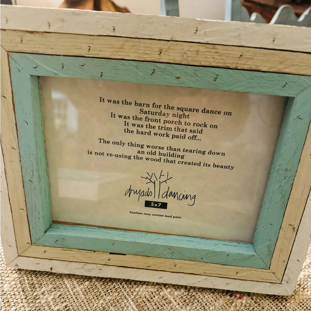 5x7 Dryads Dancing Recycled Wood Frame